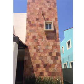 Fachada de piedra natural