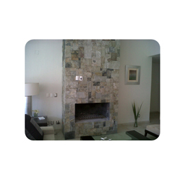 Fachada de piedra natural