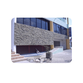 Fachada de piedra natural