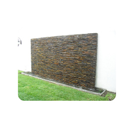 Fachada de piedra natural