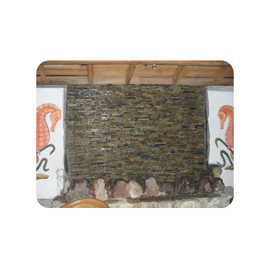 Fachada de piedra natural