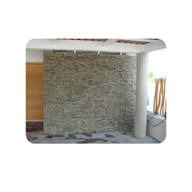 Fachada de piedra natural